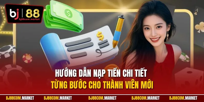 Hướng dẫn nạp tiền chi tiết từng bước cho thành viên mới